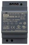 AC DC sina DIN Mean Well HDR-60-12 60W 12V 4.5A