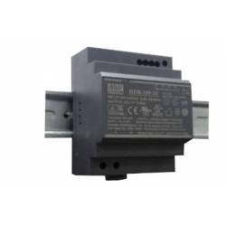AC DC sina DIN Mean Well HDR-100-12 90W 12V 7.5A