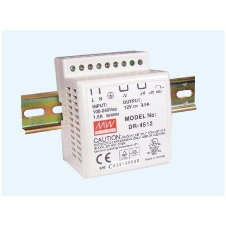 Sursa in comutatie AC-DC Mean Well DR-4515 45W/15V/2,8A