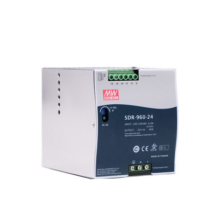 AC DC sina DIN Mean Well SDR-960-24 960W 24V 40A