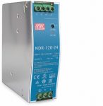 AC DC sina DIN Mean Well NDR-120-24 120W 24V 5A