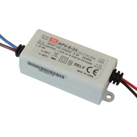 Sursa de alimentare LED  8W 12Vdc 0.67A Mean Well APV-8-12